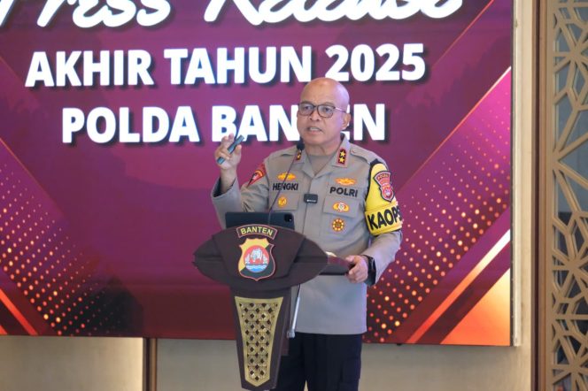 
					Akhir Tahun 2025, Dibawah Kepemimpinan Irjen Pol Hengki Berhasil Menurunkan Tingkat Kejahatan sebesar 2% dan Penyelesaian Perkara sebesar 21%