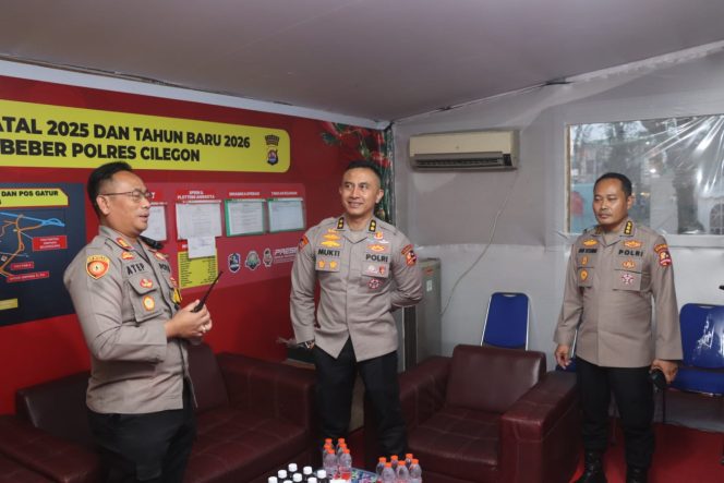 
					Pastikan Kesiapan Pengamanan Nataru, Mabes Polri Laksanakan Supervisi Operasi Lilin 2025 di Polres Cilegon