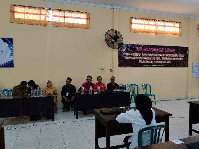 
					Penjaringan Perangkat Desa Jenglungharjo Berjalan Lancar dan Kondusif