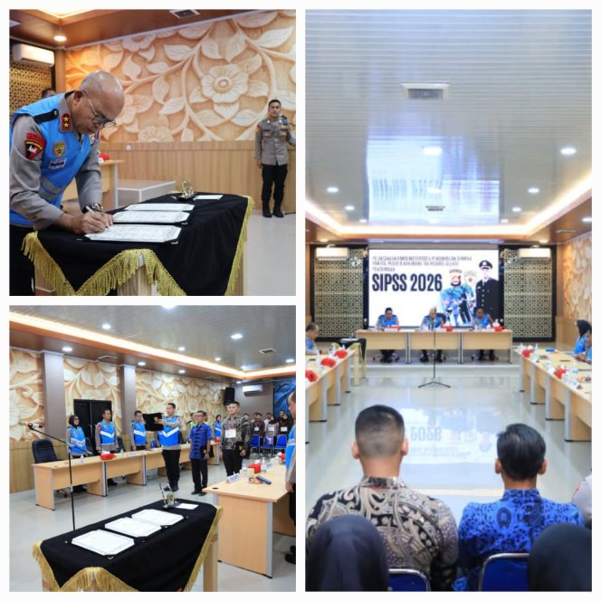 
					Kapolda Banten Pimpin Pengambilan Sumpah dan Penandatanganan Pakta Integritas SIPSS TA 2026