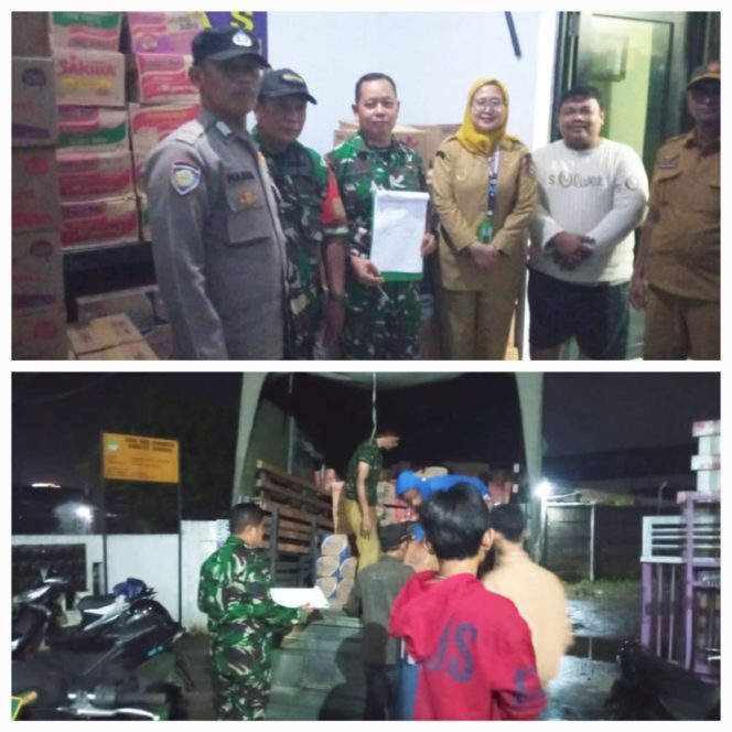 
					Dandim 0510/Tigaraksa Bersama Bupati Tinjau Warga Terdampak Banjir di Kosambi