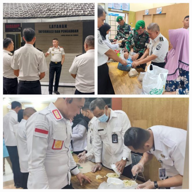 
					Wujudkan Pelayanan Prima, Kalapas Jember Pantau Layanan Makanan dan Minuman
