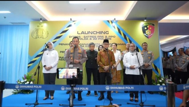 
					Kapolri Launching Direktorat PPA-PPO di 11 Polda dan 22 Polres, Perkuat Pelayanan hingga Perlindungan Kelompok Rentan