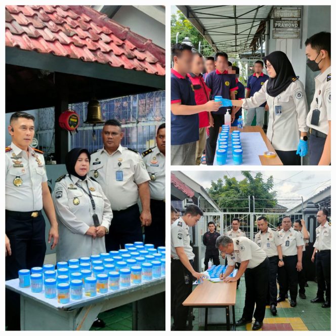 
					Tes Urine Dihadiri Langsung Kalapas Jember, Komitmen Lapas Bebas Narkoba Diutamakan