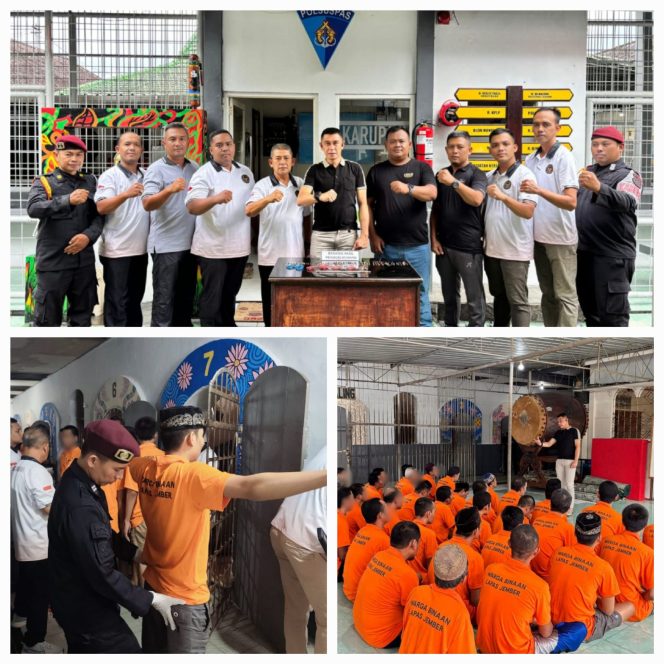 
					Wujudkan Zero Halinar, Kalapas Jember Pimpin Pengecekan Razia Kamar Hunian