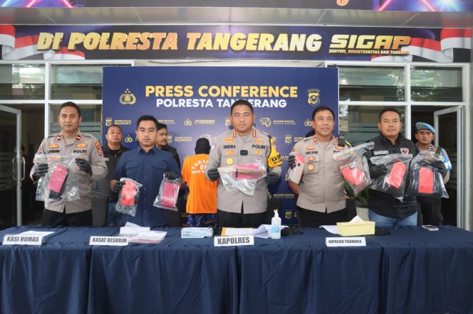 
					Polresta Tangerang Ungkap Motif Sakit Hati Ditagih Utang Jadi Latar Pembunuhan di Jambe*
