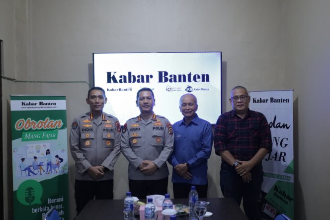 
					Kenal Pamit Kabid Humas Polda Banten Perkuat Sinergi dengan Media*