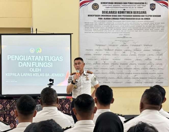 
					Kalapas Berikan Penguatan, Tugas Pemasyarakatan Siap Berperan Lebih Optimal Tahun 2026