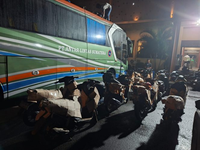 
					Polda Banten Mengamankan Bus ALS, Angkut Ranmor R2 Tanpa Dokumen Yang Sah*