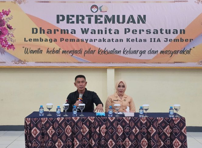 
					Kalapas Tekankan Peran DWP Lapas Jember sebagai Pilar Penguat Keluarga