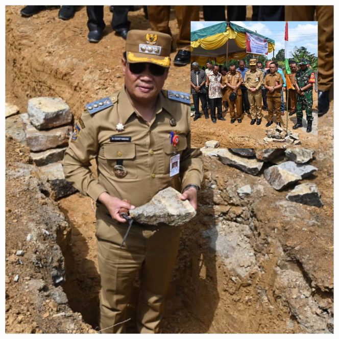 
					Bupati Humbang Hasundutan Hadiri Peletakan Batu Pertama Pembangunan Gedung Koperasi Desa Merah Putih Pakkat Hauagong.