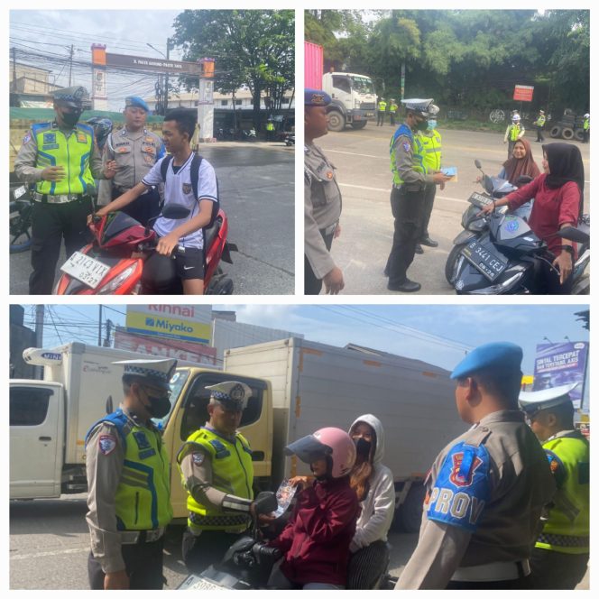 
					Tanamkan Etika Berkendara, Satlantas Polresta Tangerang Sisir Jalur Utama Serang di Hari ke-11 Operasi
