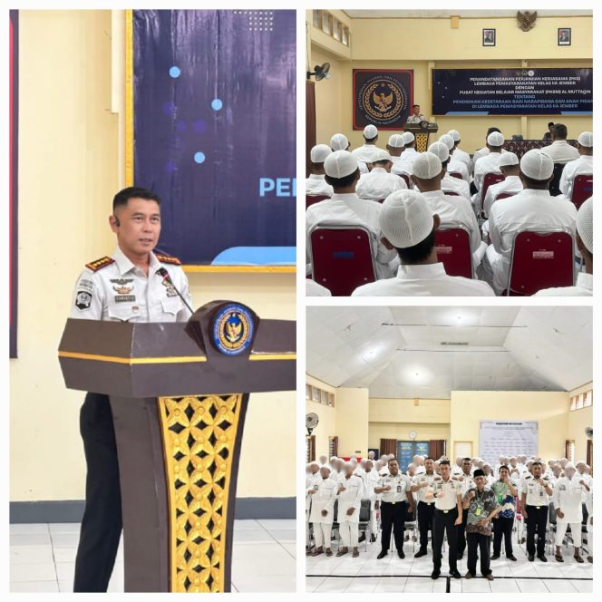 
					Kembangkan Kualitas Pendidikan Warga Binaan, Lapas Jember Gandeng PKBM Al Muttaqin