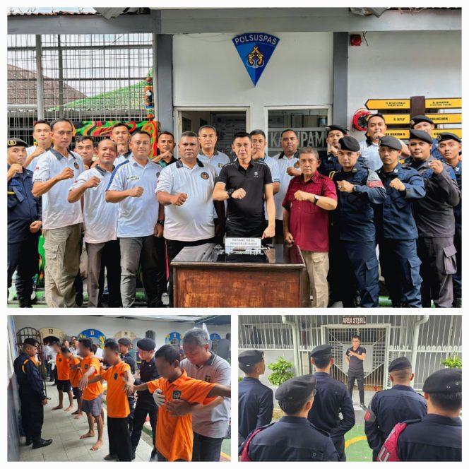 
					Kalapas Jember Pimpin Langsung Operasi Razia Kamar Warga Binaan