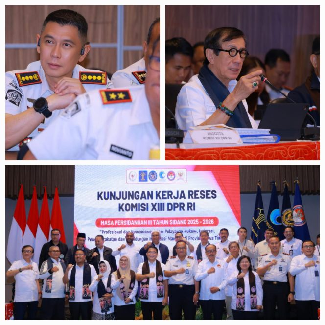 
					Kunker Reses Komisi XIII DPR RI ke Jawa Timur: Perkuat Pengawasan Melalui Pembahasan Isu Strategis Hukum dan Pemasyarakatan