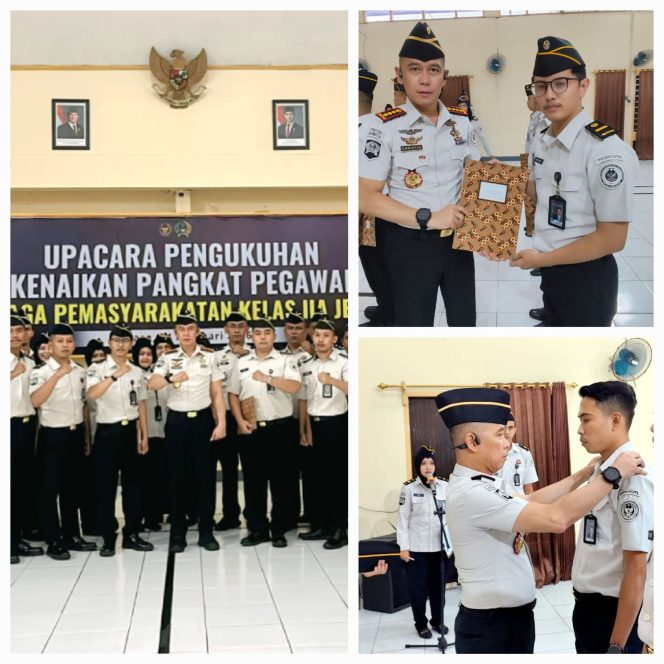 
					Kalapas Jember Laksanakan Kukuhan Kenaikan Pangkat, Dorong Kinerja yang Profesional dan Berintegritas