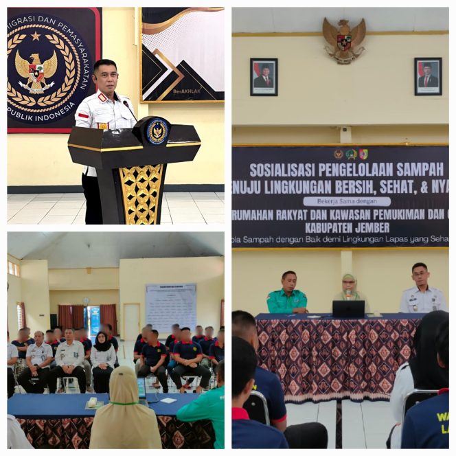 
					Lapas Jember Kolaborasi dengan Dinas Perumahan Rakyat, Ciptakan Lingkungan Bersih dan Sehat