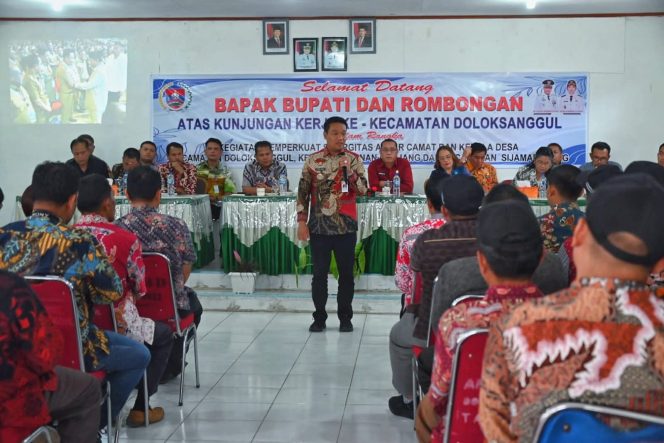 
					Tindaklanjuti Arahan Presiden RI, Bupati Humbahas Perkuat Sinergitas Dan Koordinasi Tingkat Desa