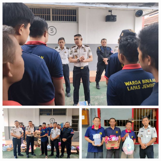 
					Lapas Jember Pastikan Kebutuhan Dasar Terpenuhi dengan Memberikan Perlengkapan Mandi kepada Warga Binaan