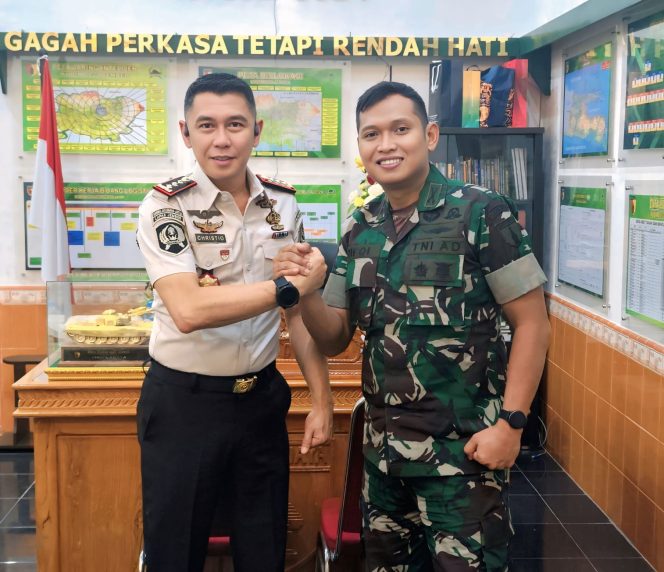 
					Tingkatkan Kolaborasi, Kalapas Jember Lakukan Audiensi dengan Kodim 0824/JBR