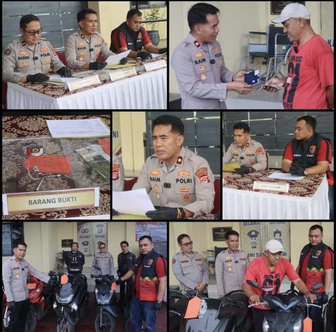 
					Ungkap Kasus Polsek Kramatwatu Polresta Serang Kota berhasil ungkap pelaku Curanmor sekaligus terduga pengedar Sabu