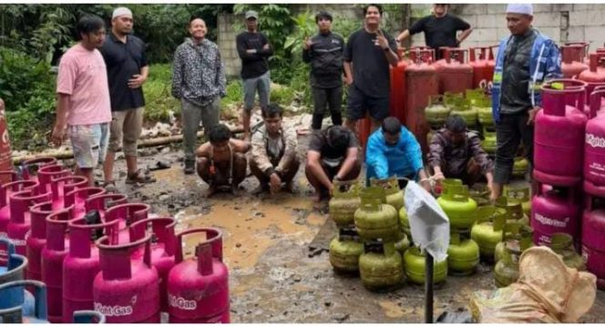 
					Bareskrim Polri Bongkar Praktik Oplos LPG Subsidi di Rumpin, Lima Pelaku Diamankan