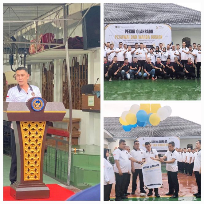 
					Lapas Jember Resmi Buka Pekan Olahraga Rangkaian HBP ke-62