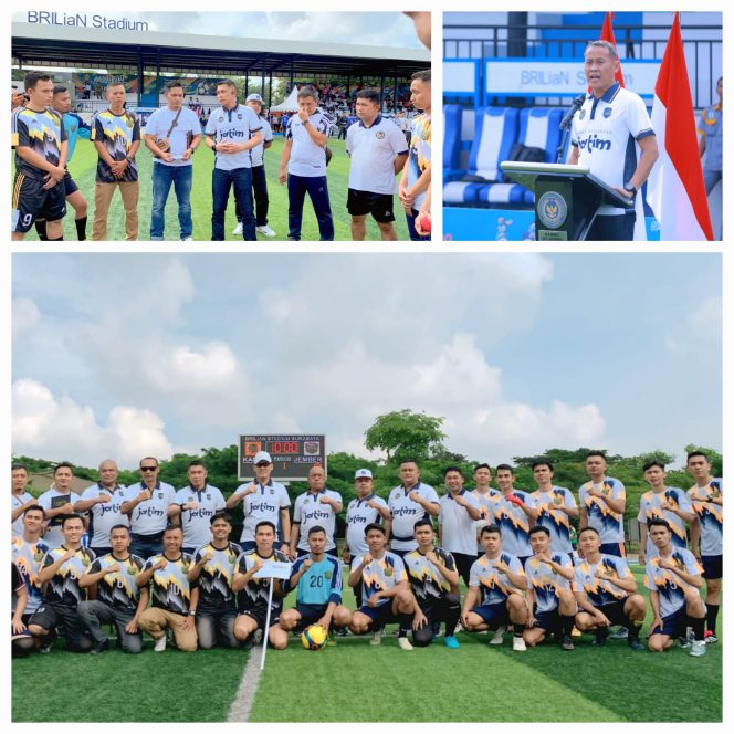 
					Meriahkan HUT Bhakti Pemasyarakatan, Lapas Jember Gelar Laga Mini Soccer dan Domino
