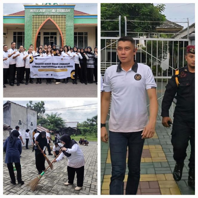 
					Sambut HBP ke-62, Lapas Jember Gelar Kerja Bakti Massal Bersihkan Lingkungan