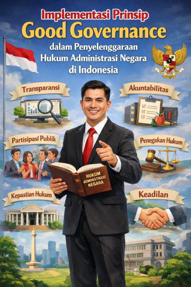 
					Implementasi Prinsip Good Governance dalam Penyelenggaraan Hukum Administrasi Negara di Indonesia
