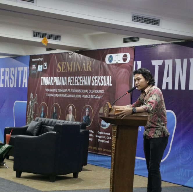 
					Menjatuhkan Marwah Fakultas Hukum, Roni Harahap PJS BEM FH UMT Desak APH Berikan Sanksi Tegas Terhadap 16 Oknum Pelecehan Seksual di UI