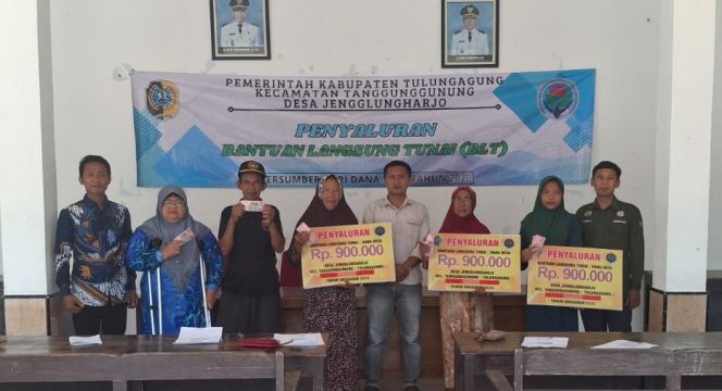 
					Penyaluran BLT DD tahap Dua Desa Jengglungharjo tahun 2026