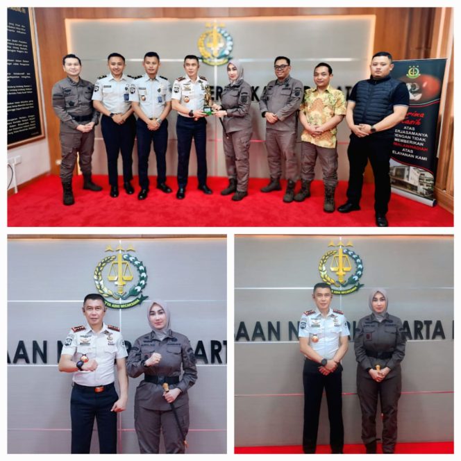 
					Mempererat Tugas dan Fungsi, Bapas Jakbar Silaturahmi ke Kejari Jakarta Barat