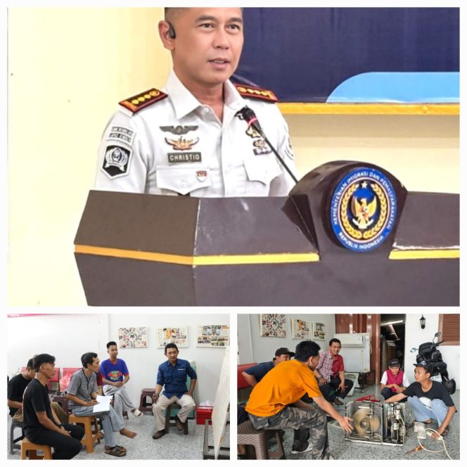 
					Pengembangan Diri: Klien Bapas Jakarta Barat Ikuti Mobile Training Unit