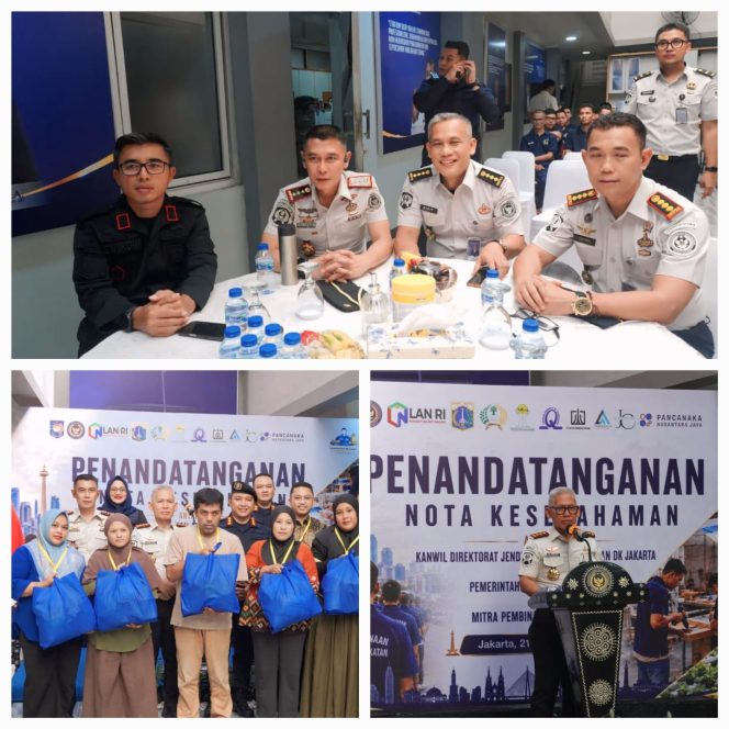 
					Bapas Jakbar Hadiri Penandatanganan MoU Kanwil Ditjenpas DKI Jakarta Bersama Mitra Kerja