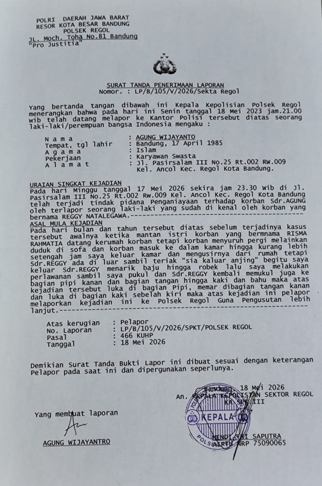 
					Ketum FRN Agus Flores  Murka ! Dugaan Bandar Narkoba Penganiayaan Aniaya Anggota FRN, Polisi Diminta Bergerak Cepat