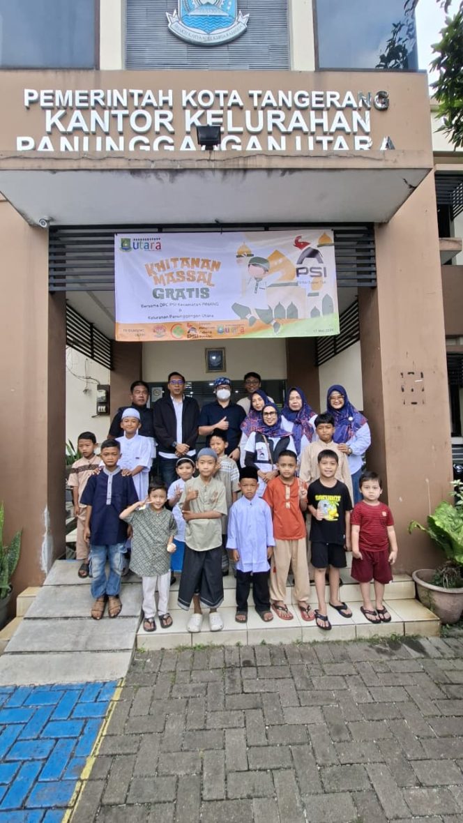 
					Jelang Idul Adha, DPC PSI PINANG Gelar Sunatan Massal