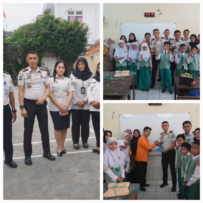 
					Bapas Jakbar Salurkan Bantuan Santunan Bagi Siswa Yatim dan Dhuafa di MI Nurul Huda