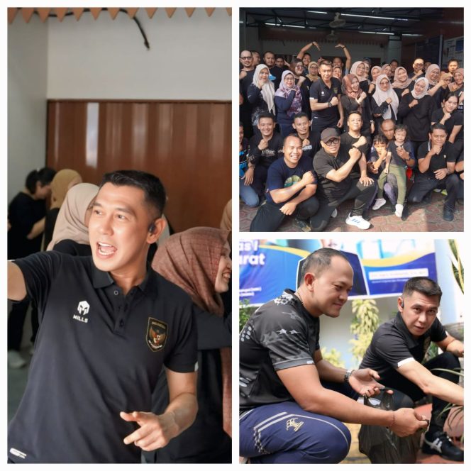 
					Jaga Pola Hidup Sehat, Bapas Jakbar Gabungkan Olahraga dan Kerja Bakti