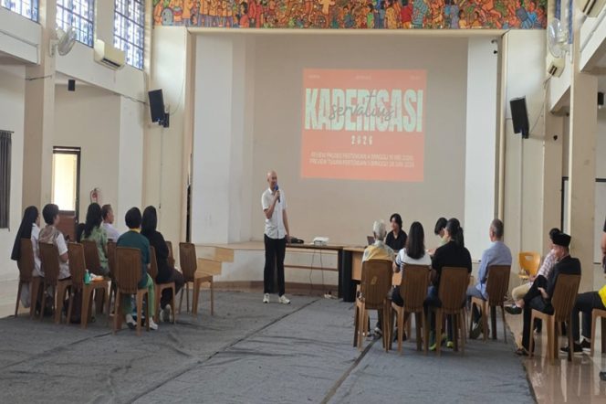
					Pelatihan Kaderisasi ( Pekad) BP. 3 Gereja Servatius Kampung Sawah, Minggu 28 Juni ’26”