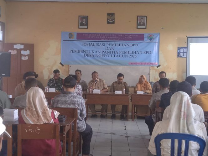 
					Pemdes Ngepoh Gelar Musdes Sosialisasi & Pembentukan Panitia Pengisian BPD Tahun 2026