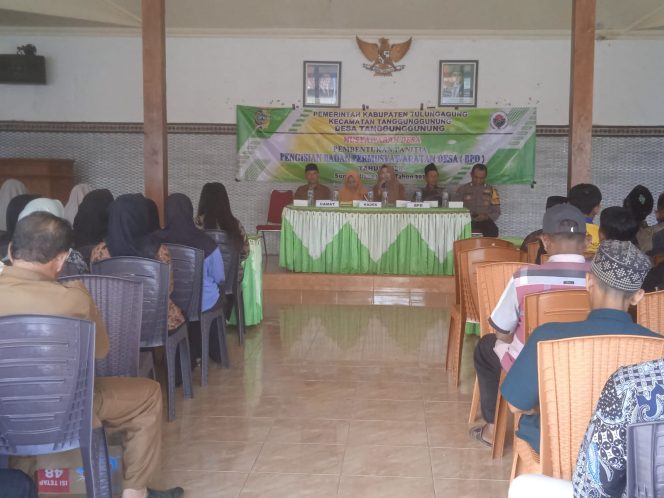 
					Pemerintah Desa Tanggunggunung Gelar Musdes Sosialisasi & Pembentukan Panitia Pengisian BPD Tahun 2026
