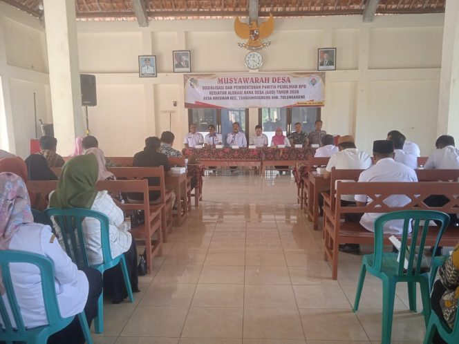 
					Pemerintah Desa Kresikan Gelar Musdes Sosialisasi & Pembentukan Panitia Pengisian BPD Tahun 2026