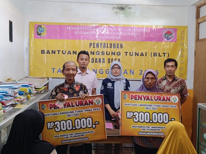 
					Penyaluran BLT DD tahap Tiga Desa Ngepoh 2026