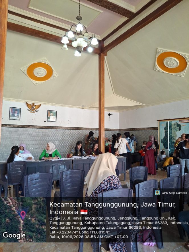 
					Pemdes Tanggunggunung Dukung Penuh Kegiatan Posyandu