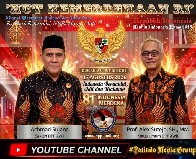 
					Momentum HUT-RI Ke-81, DPP AWII Tegaskan Komitmen Pengawalan Pers yang Independen dan Merdeka