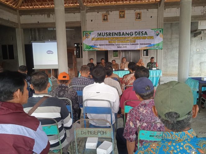 
					Pemdes Ngepoh Gelar Musrenbangdes Menyepakati Rancangan RKPDes Tahun 2027