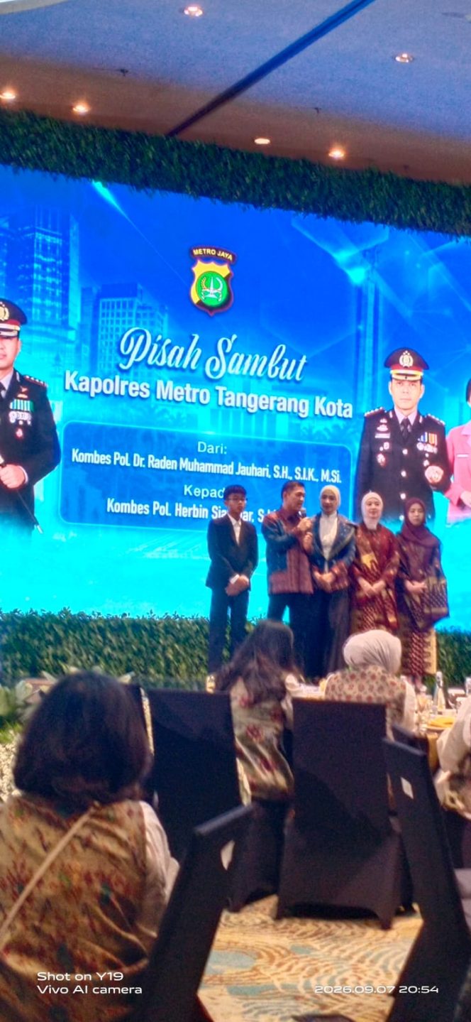 
					Kombes Herbin Sianipar Resmi Jabat Kapolres Metro Tangerang Kota