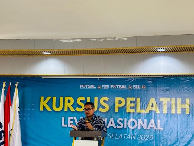
					Tingkatkan Daya Saing Pelatih, Kursus Pelatih Futsal Level Nasional Tangerang Selatan Resmi Dibuka Oleh Wakil Walikota